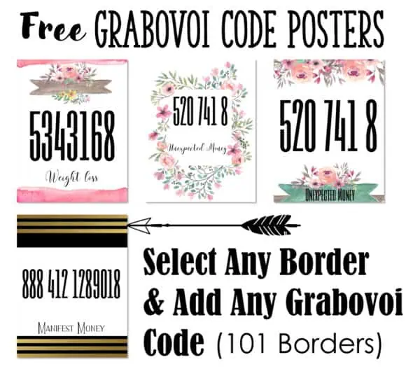 Create posters for manifestation